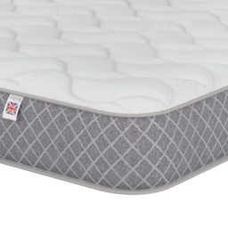 Aspire Furniture Small Single 800 Eco Foam Hybrid Sprung Support Mattress - White - Aspire Beds - Wilko - thumbnail 4