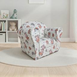 Kidsaw Kids Peppa Pig White Mini Chair - Size: Single - Wilko - thumbnail 5