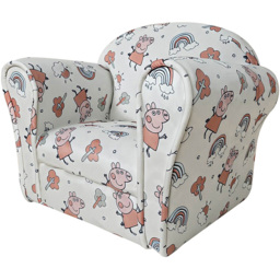 Kidsaw Kids Peppa Pig White Mini Chair - Size: Single - Wilko - thumbnail 3
