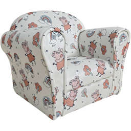 Kidsaw Kids Peppa Pig White Mini Chair - Size: Single - Wilko - thumbnail 4