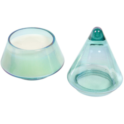 Assorted Glass Tree Candle - Wilko - thumbnail 4