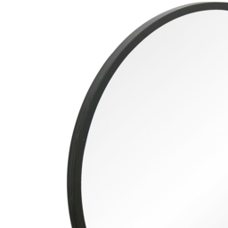 MirrorOutlet The Circulus Black Framed Circular Wall Mirror 84 x 80cm - Size: 80 x 84cm - Wilko - thumbnail 6