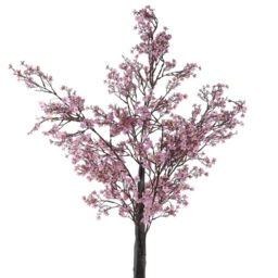 120 LED Pink Blossom Artificial Tree - Wilko - thumbnail 4