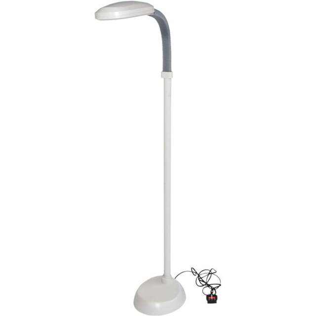 Aidapt Floor Mounted Reading Lamp - Size: 202 x 340 x 480cm - White - Wilko - image 1