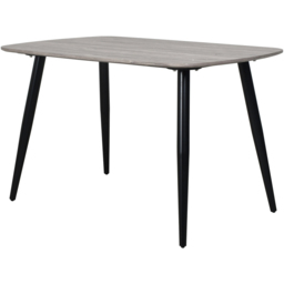 Core Products Aspen 4 Seater Rectangular Dining Table Grey Oak - Wilko - thumbnail 3