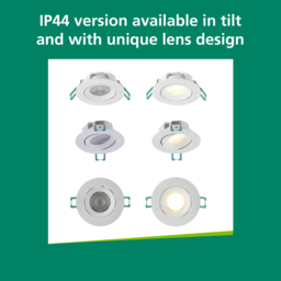 Sylvania 9 Pack SylSpot Neos White 4.8W LED Spotlight - Size: 3 x 8.7 x 8.7cm - Wilko - thumbnail 7