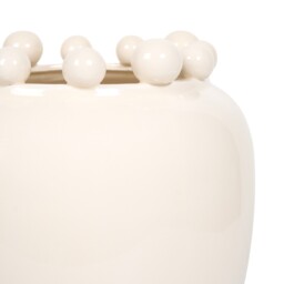 Large Ball Edge Planter Cream - Wilko - thumbnail 3