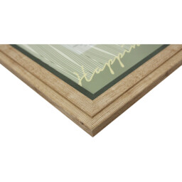 Hertford Green Accent Frame - Natural/A4 - The Port. Co Gallery - Wilko - thumbnail 4