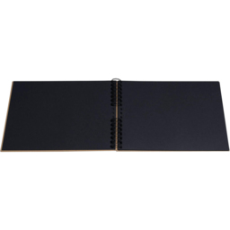 Exacompta Graphik Kraft Wirebound Photo Album 50 Sheets 150 Photos - Size: 32 x 22 x 3cm - Brown - Wilko - thumbnail 5