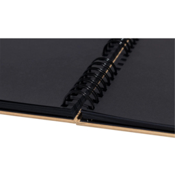 Exacompta Graphik Kraft Wirebound Photo Album 50 Sheets 150 Photos - Size: 32 x 22 x 3cm - Brown - Wilko - thumbnail 6