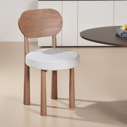 IH Design Jodhpur Set of 2 Solid Wood Dining Chairs - Brown - Wilko - thumbnail 6