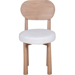 IH Design Jodhpur Set of 2 Solid Wood Dining Chairs - Brown - Wilko - thumbnail 4