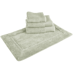 Allure Bath Fashions Marlborough Sage Green Bamboo Cotton Non-Slip Bath Mat 50 x 80cm - Wilko - thumbnail 4