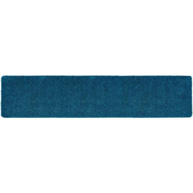 My Rug Teal Rug 67 x 300cm - Size: 67 x 300 x 2cm - Blue - Wilko - image 1
