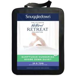 Snuggledown King Size White Hungarian Goose Down Duvet 10.5 Tog - Wilko