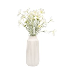 Cosmos Vase Arrangement White - Size: 15 x 45 x 13 cm - Wilko - thumbnail 1
