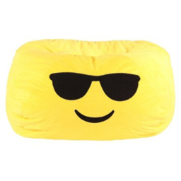 Kaikoo Gomoji Cool Bean Bag - Yellow - Wilko - thumbnail 4