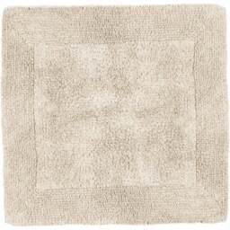 Allure Bath Fashions Elegance Stone Reversible Square Bath Mat 55 x 55cm - Size: 53 x 55cm - Brown - Wilko