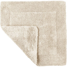 Allure Bath Fashions Elegance Stone Reversible Square Bath Mat 55 x 55cm - Size: 53 x 55cm - Brown - Wilko - thumbnail 4