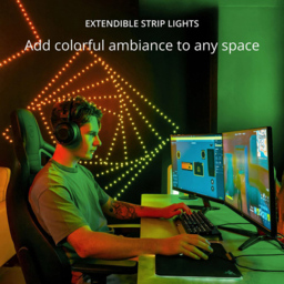 Twinkly Dots 400 RGB LED Smart Black Cable String Light 20m - Size: 6.5 x 20.5 x 18.5cm - Wilko - thumbnail 7