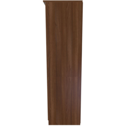 Crowndale Sherwood 3 Door Noche Walnut Wardrobe - Brown - Wilko - thumbnail 4