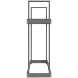 vidaXL Grey Solid Pine Wood Firewood Rack 110 x 35 x 108.5cm - Size: 108.5 x 110 x 35cm - Wilko - thumbnail 6