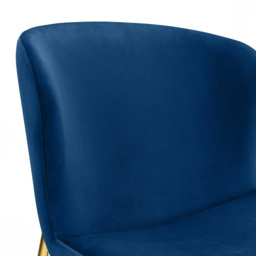 Julian Bowen Harper Set of 2 Blue Dining Chairs - Wilko - thumbnail 6