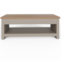 GFW Lancaster Grey Lift Up Coffee Table - Size: 47 x 105 x 42cm - Wilko - thumbnail 5