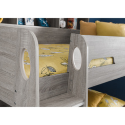 Julian Bowen Orion Grey Oak Single Drawer Bunk Bed - Wood - Wilko - thumbnail 4
