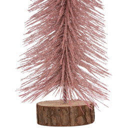 Assorted Glitter Christmas Tree - Blushing Ballroom - Wilko - thumbnail 6