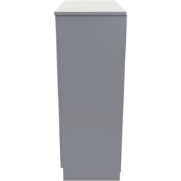 Crowndale Avon 4 Drawer Dusk Grey Deep Chest of Drawers Ready Assembled - Wilko - thumbnail 4