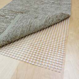 White Anti Slip Rug 110 x 170cm - Wilko - thumbnail 1