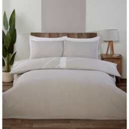 Highgate Abstract Duvet Cover and Pillowcase Set - Natural/Superking - Size: Super King - Wilko - thumbnail 3