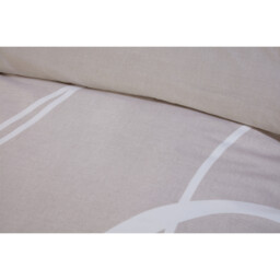 Highgate Abstract Duvet Cover and Pillowcase Set - Natural/Superking - Size: Super King - Wilko - thumbnail 5