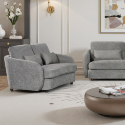 Mabel Chair Grey - Wilko - thumbnail 4