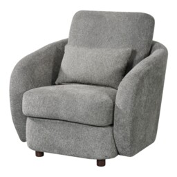 Mabel Chair Grey - Wilko - thumbnail 3