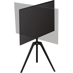 TTAP Tripod Black Wood Floor TV Stand - Size: 133.5 x 76.5 x 54cm - Wilko - thumbnail 5