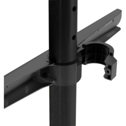 TTAP Tripod Black Wood Floor TV Stand - Size: 133.5 x 76.5 x 54cm - Wilko - thumbnail 6