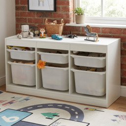 6 Drawer Storage Unit - White - Size: 6 Drawers - Wilko - thumbnail 5