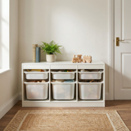 6 Drawer Storage Unit - White - Size: 6 Drawers - Wilko - thumbnail 7