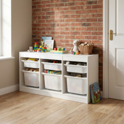 6 Drawer Storage Unit - White - Size: 6 Drawers - Wilko - thumbnail 4
