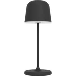 EGLO Mannera-S LED Black Portable Table Light - Size: 20 x 7.5 x 20cm - Wilko - thumbnail 1