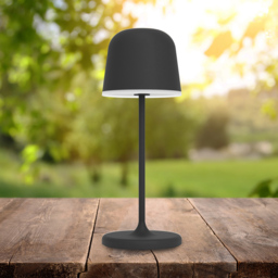 EGLO Mannera-S LED Black Portable Table Light - Size: 20 x 7.5 x 20cm - Wilko - thumbnail 3