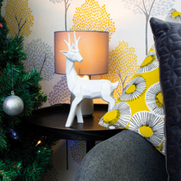 St Helens White Glitter Polyresin Dear Christmas Decoration - Size: 310 x 170 x 90cm - Wilko - thumbnail 6