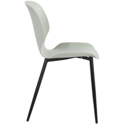 Core Products Carnaby Set of 2 Light Green Plastic Kitchen Chair - Wilko - thumbnail 5