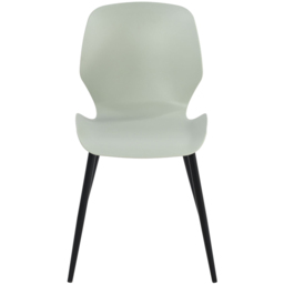 Core Products Carnaby Set of 2 Light Green Plastic Kitchen Chair - Wilko - thumbnail 6