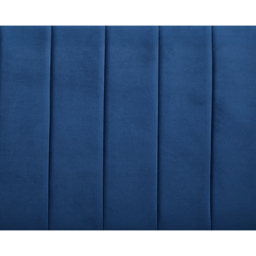 Home Detail Devon Double Sleeper Blue Velvet Pull Out Sofa Bed - Size: 3 Seater - Wilko - thumbnail 6