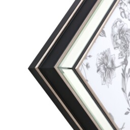 Mode Mirrored Photo Frame Silver 16 x 12in - The Port. Co Gallery - Wilko - thumbnail 6