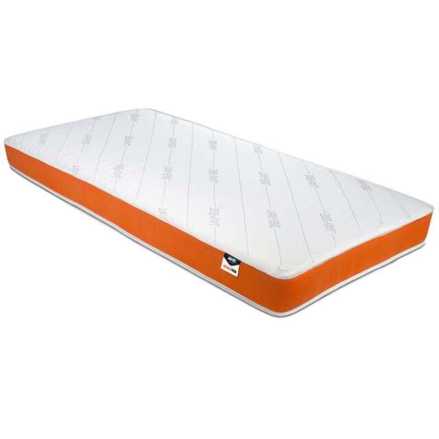 Jay-Be Simply Kids Single Foam Free Sprung Mattress - Orange - Wilko - image 1