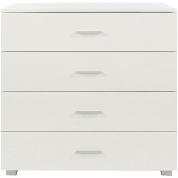 Core Products Lido 4 Drawer White Medium Chest of Drawers - Wilko - thumbnail 4